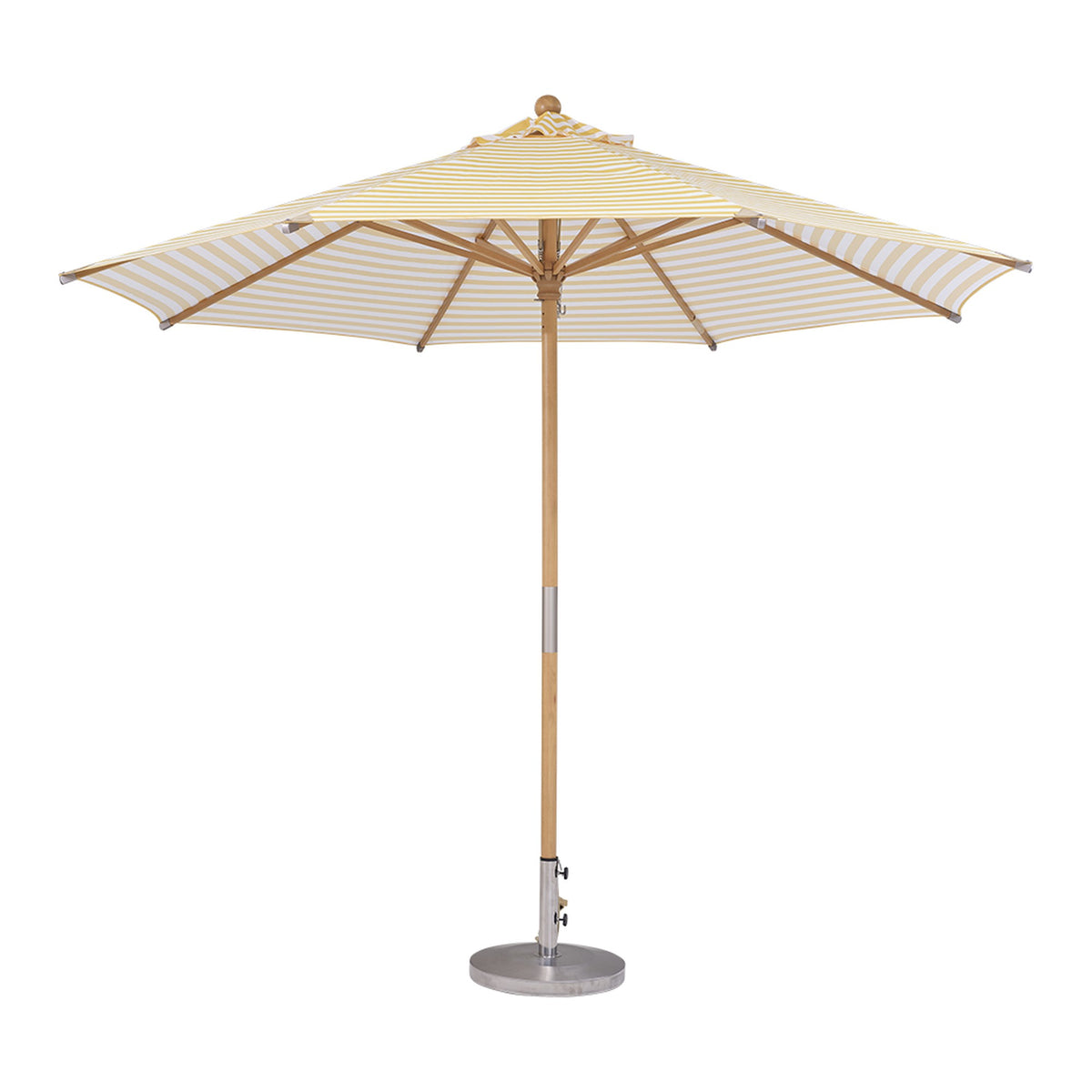 Brafab Ombrello parasoll Ø300 cm – Yellow stripe – bild 3