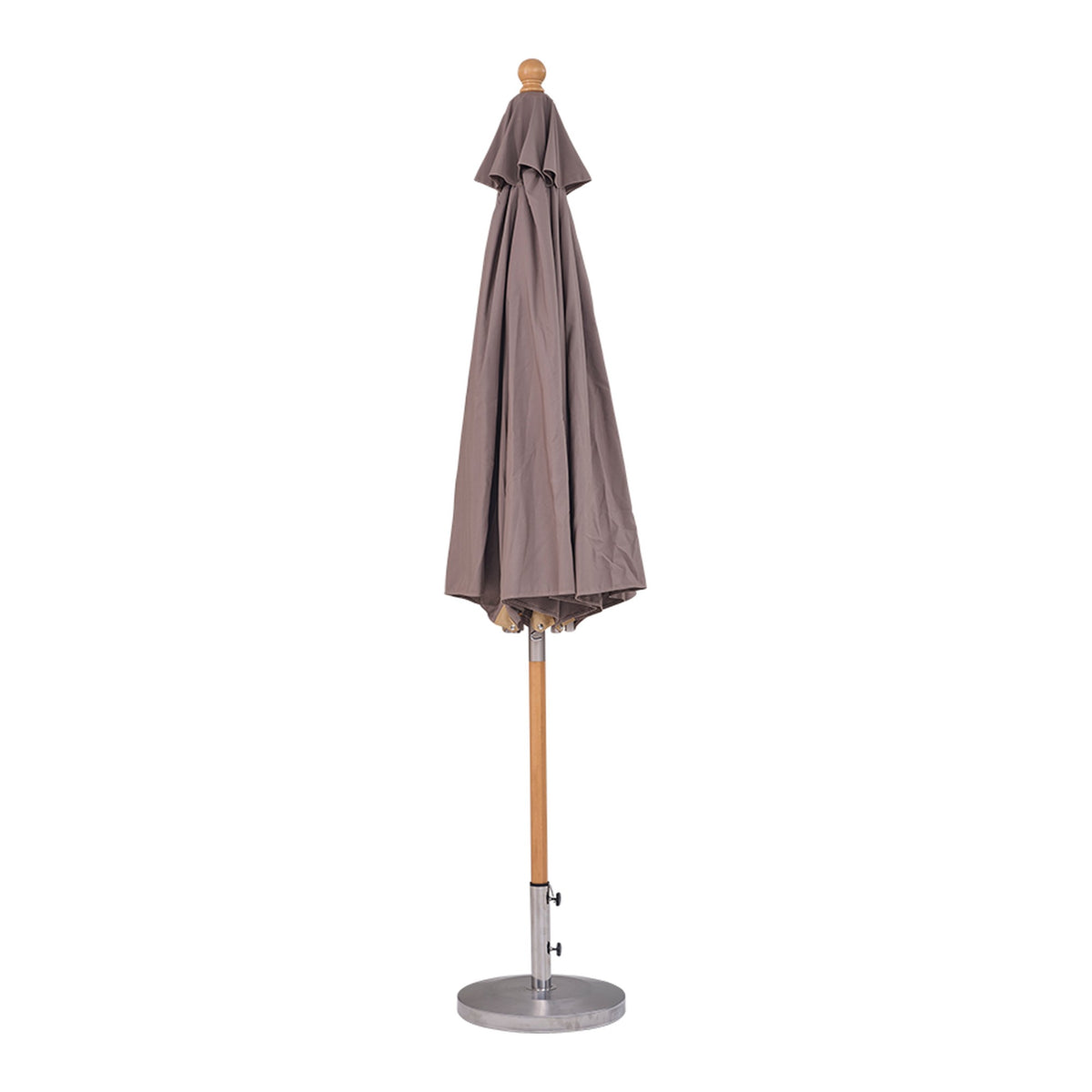 Brafab Ombrello parasoll Ø350 cm – Taupe – bild 4