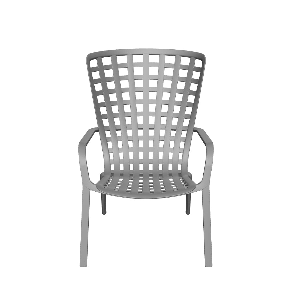 Folio Loungefåtölj i Antracite – 3D-modell