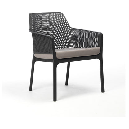 Net Relax Sittdyna i Grigio Sunbrella på Net Relax Loungestol i Antracite