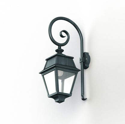 Roger Pradier Avenue 2 vägglampa N°2, grönpatina