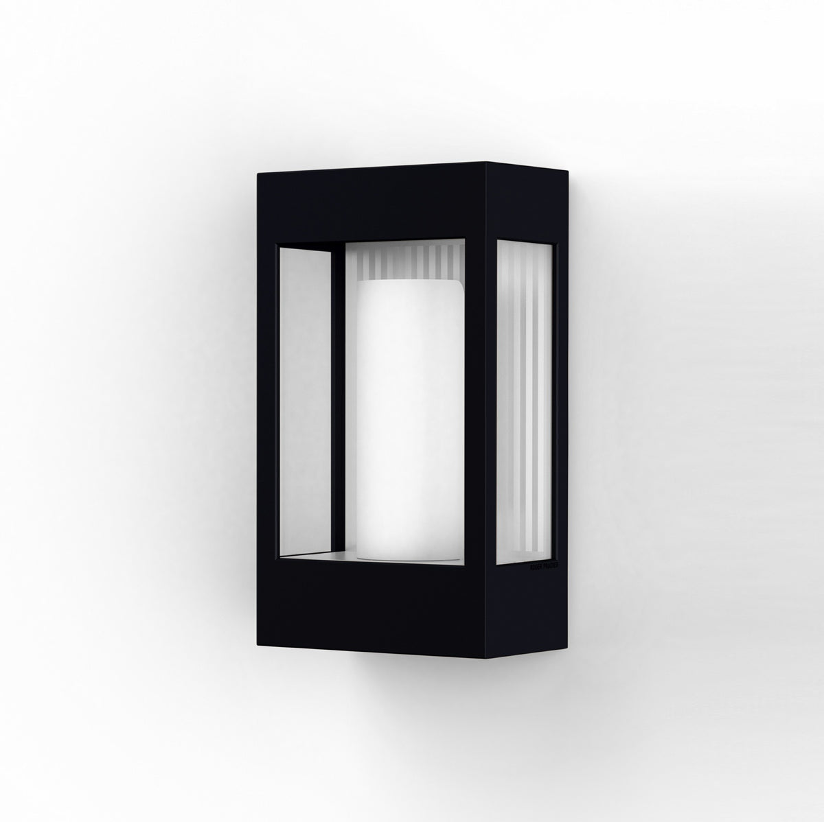 Roger Pradier Brick² N°1 vägglampa, sammetssvart