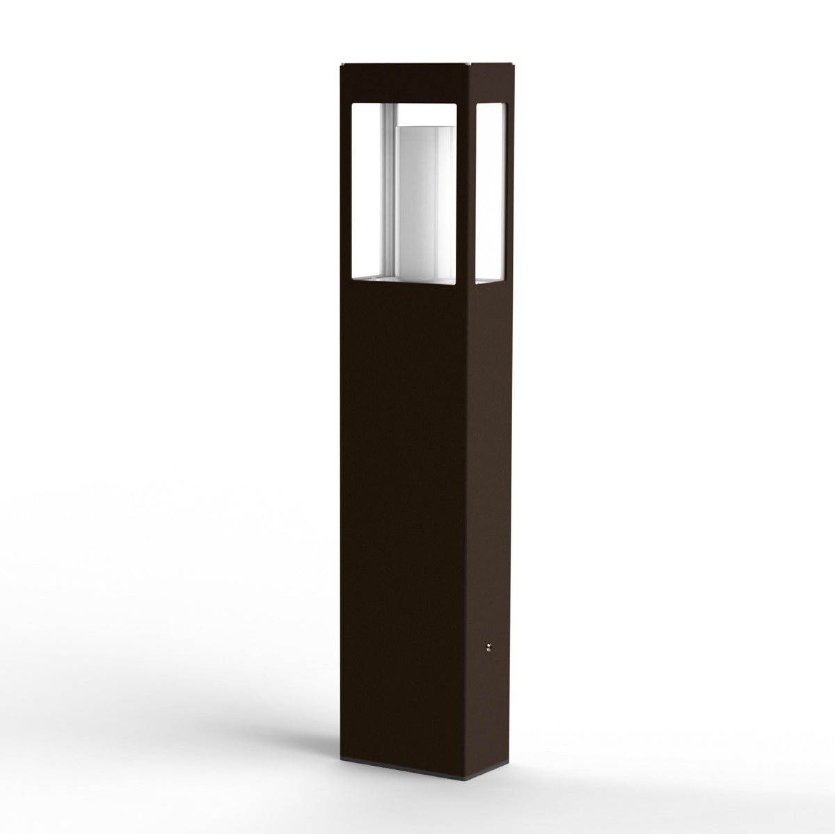 Roger Pradier Brick² N°3 pollare 80 cm, antikbrun, klart glas
