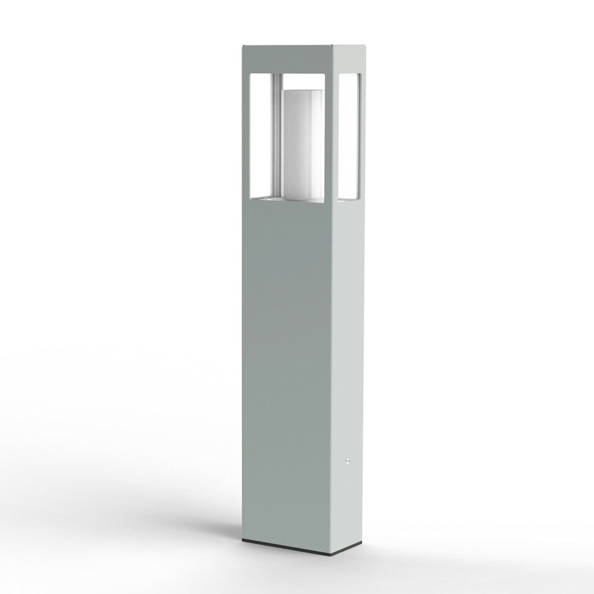 Roger Pradier Brick² N°3 pollare 80 cm, sidengrå, klart glas