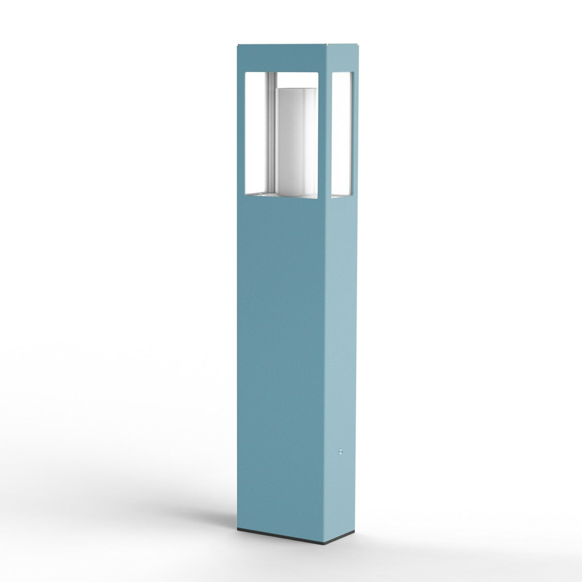 Roger Pradier Brick² N°3 pollare 80 cm, blå, klart glas