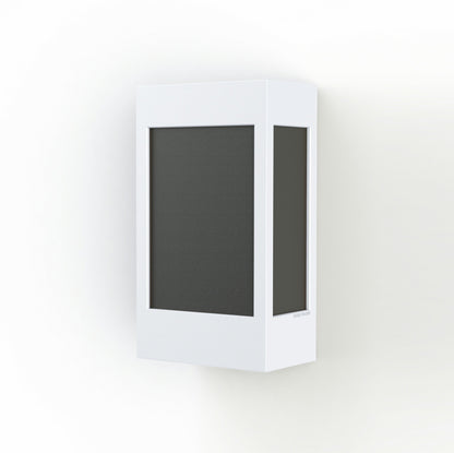Roger Pradier Brick² N°1 vägglampa, vit, svart akryl