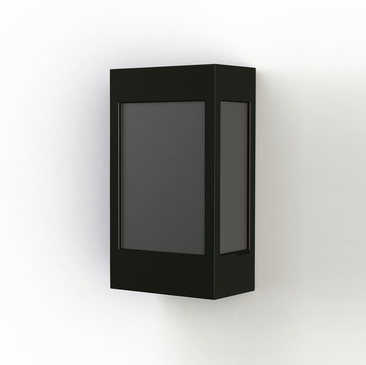 Roger Pradier Brick² N°1 vägglampa, svartgrå, svart akryl