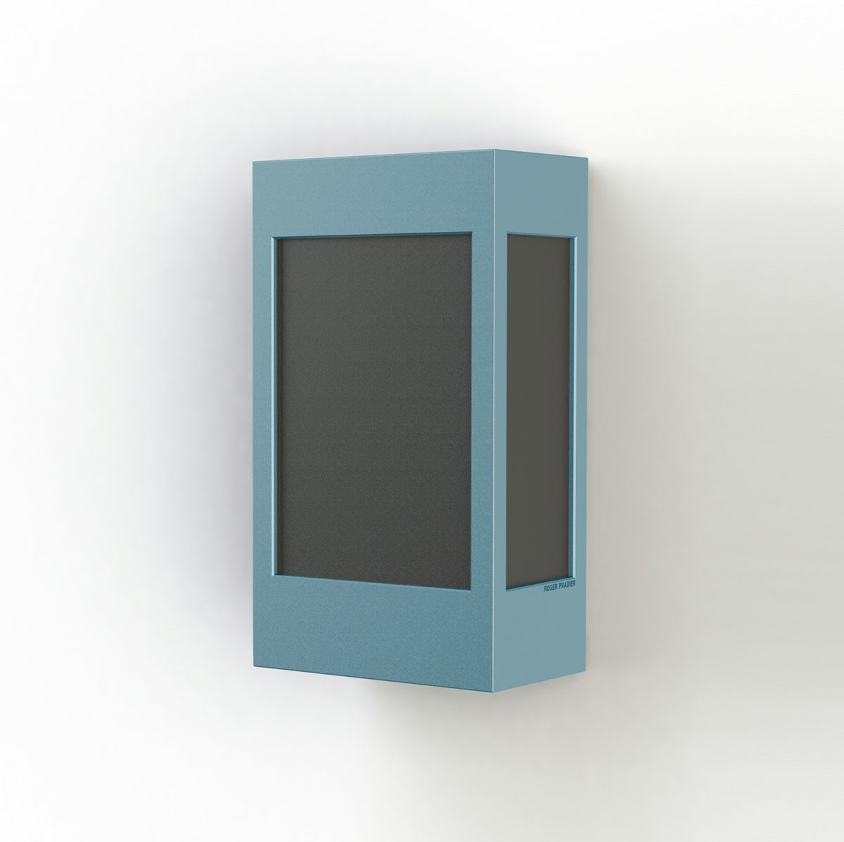 Roger Pradier Brick² N°1 vägglampa, blå, svart akryl