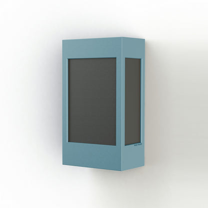 Roger Pradier Brick² N°1 vägglampa, blå, svart akryl