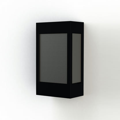 Roger Pradier Brick² N°1 vägglampa, sammetssvart, svart akryl