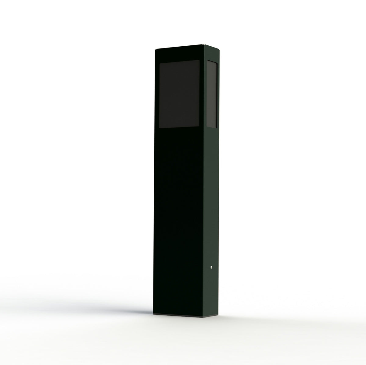 Roger Pradier Brick² N°3 pollare 80 cm, skiffergrå, svart akryl