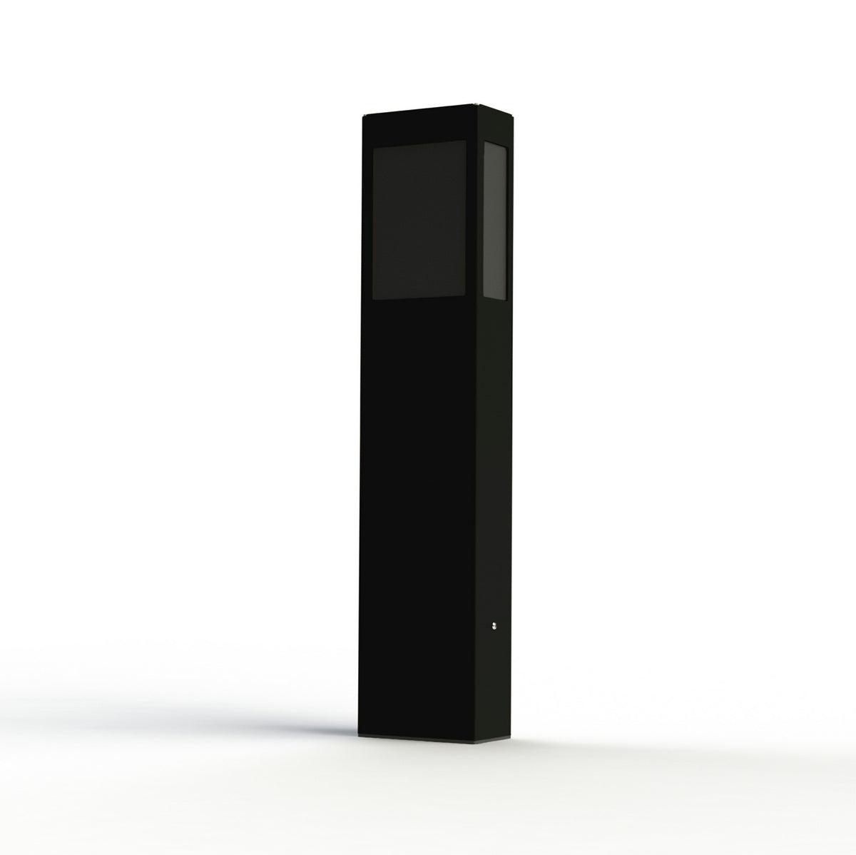Roger Pradier Brick² N°3 pollare 80 cm, svartgrå, svart akryl