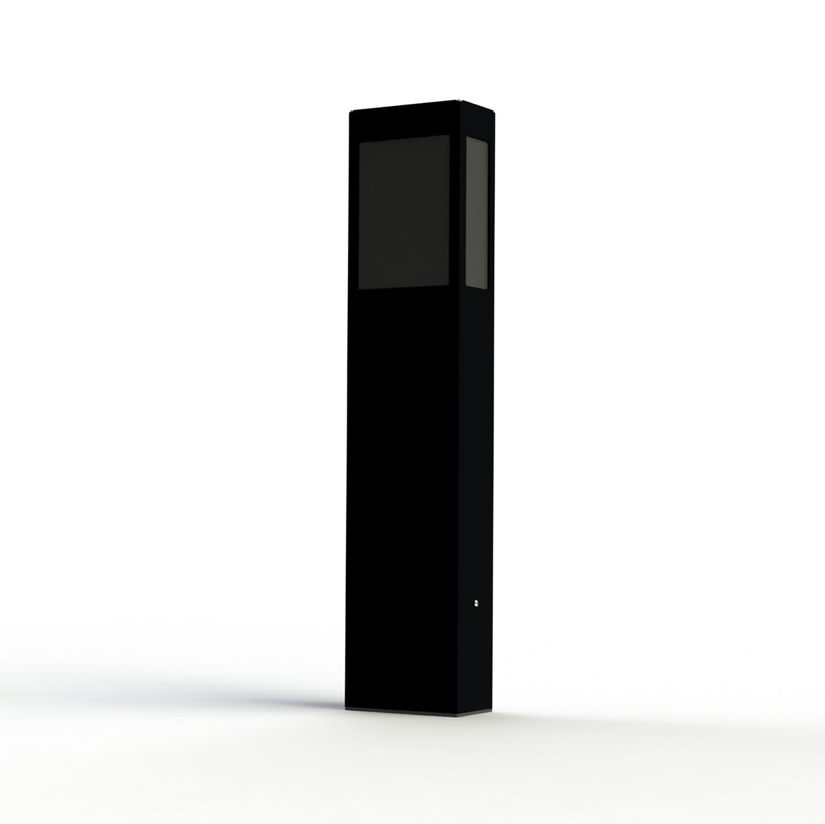 Roger Pradier Brick² N°3 pollare 80 cm, sammetssvart, svart akryl