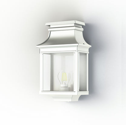 Roger Pradier Louis Philippe 1 vägglampa, rå zink