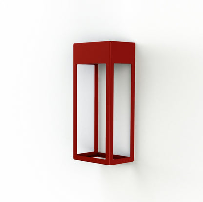 Roger Pradier Hogar N°1 vägglampa 60 cm, tomatröd