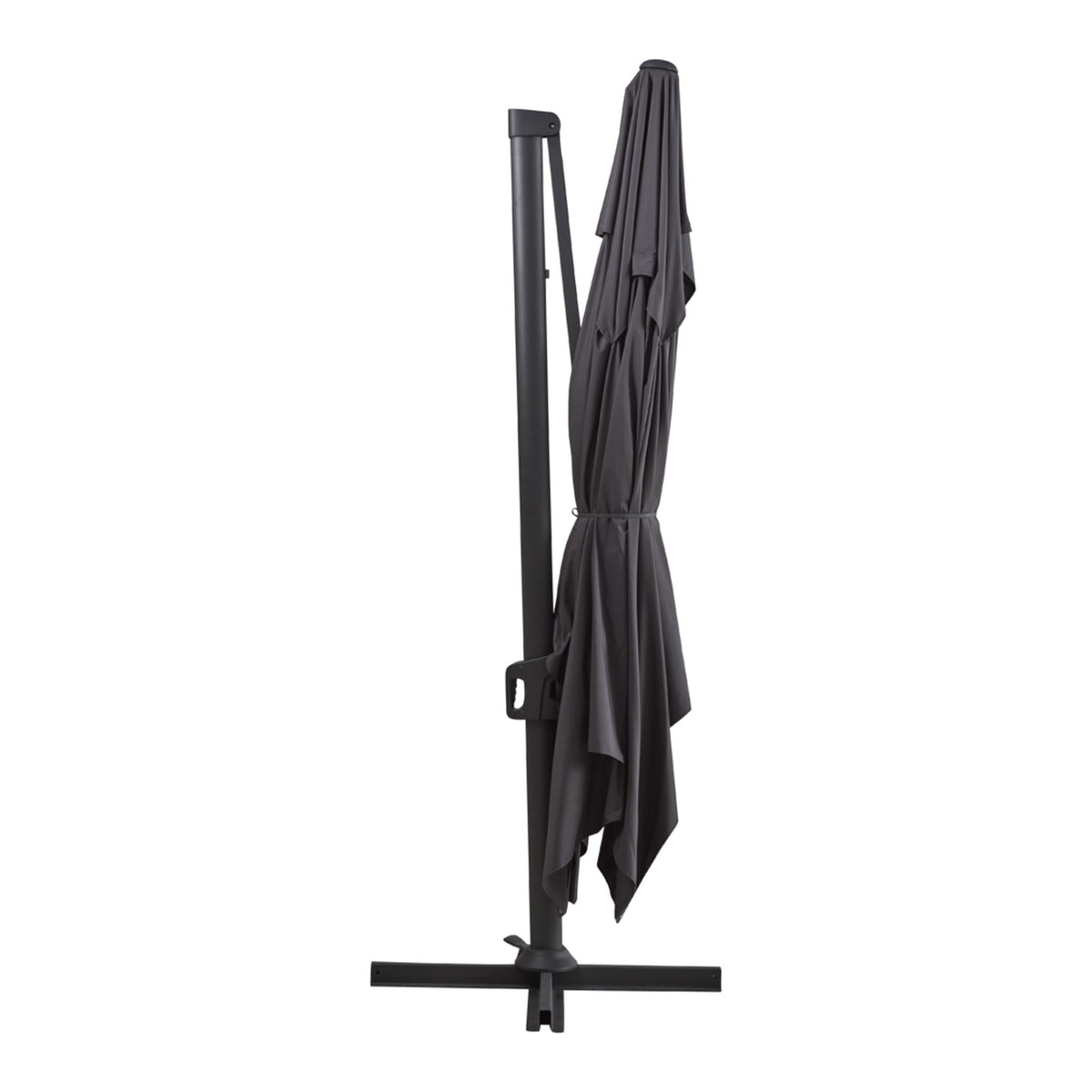 Brafab Vinovo frihängande parasoll Rektangulär 300×400 cm – Antracit/Grå – bild 3