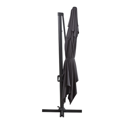 Brafab Vinovo frihängande parasoll Rektangulär 300×400 cm – Antracit/Grå – bild 3