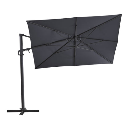 Brafab Vinovo frihängande parasoll Fyrkantig 300×300 cm – Antracit/Grå – bild 2