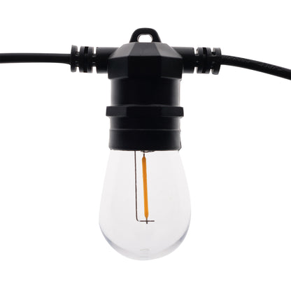 Cosy ljusslinga Start – 12 V Plug & Play med transformator och dimmer